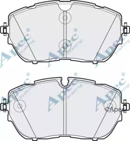 APEC BRAKING pad2083 -  Комплект тормозных колодок, дисковый тормоз